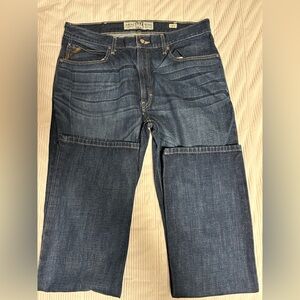 Ariat Rebar M4 Relaxed Boot Cut Jeans Men’s Size 36x36 Blue Denim - Excellent!!